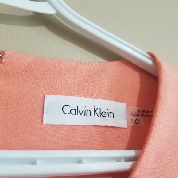 Calvin Klein Sleeveless Dress Size 10 - Picture 6 of 8